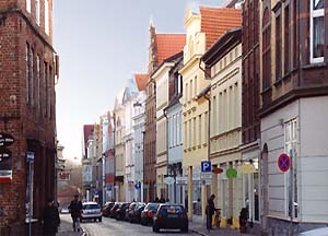 Blick vom Markt in die Gleviner Straße Blick vom Markt in die Gleviner Straße